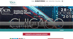 Desktop Screenshot of myacpa.org